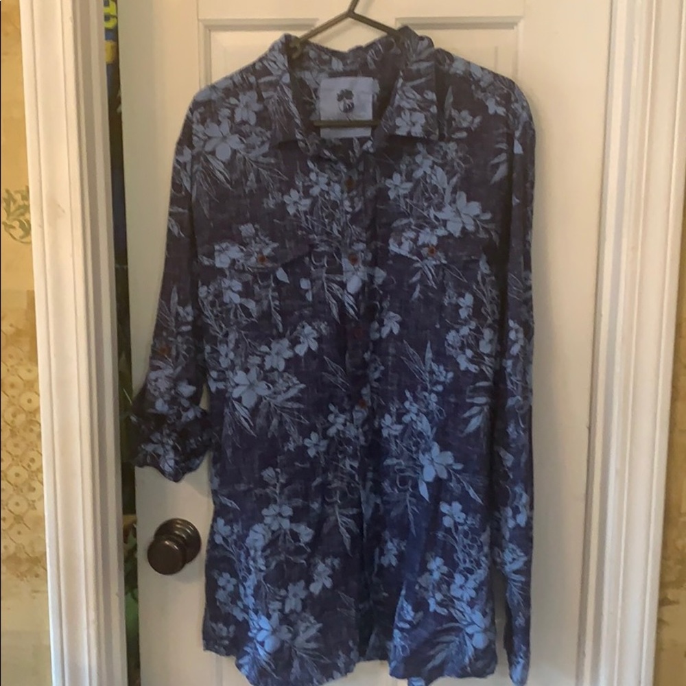 Linen button down shirt